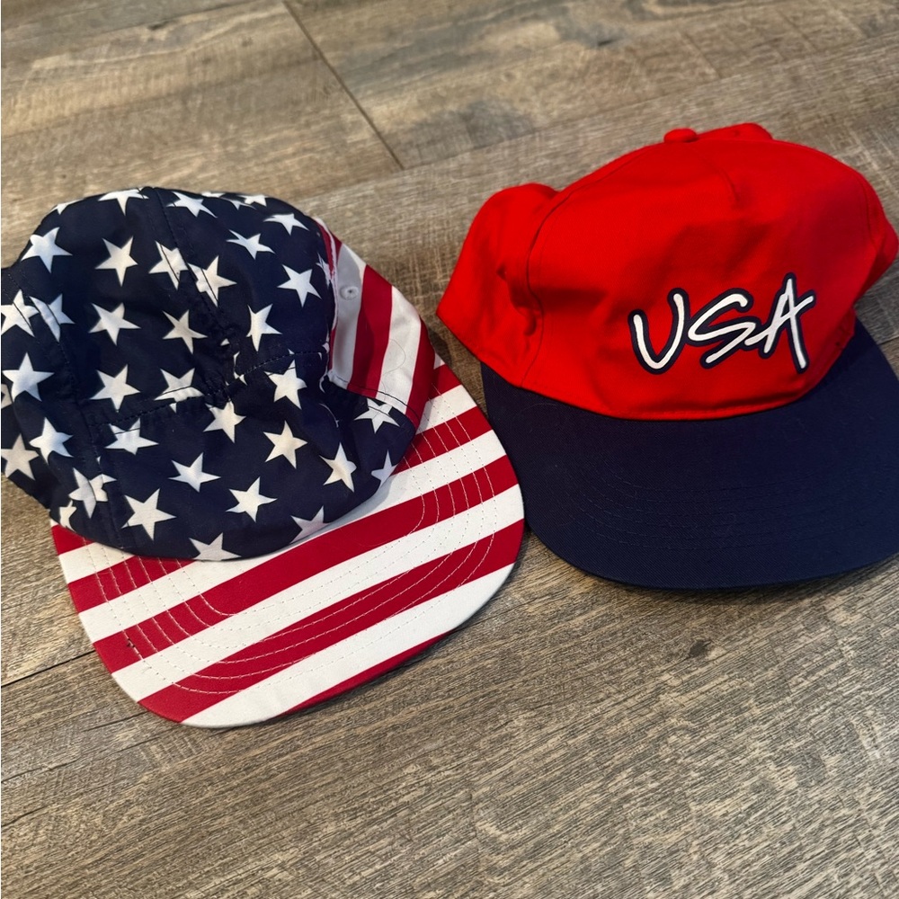 Patriotic USA CUTE HAT BUNDLE - Red and Blue